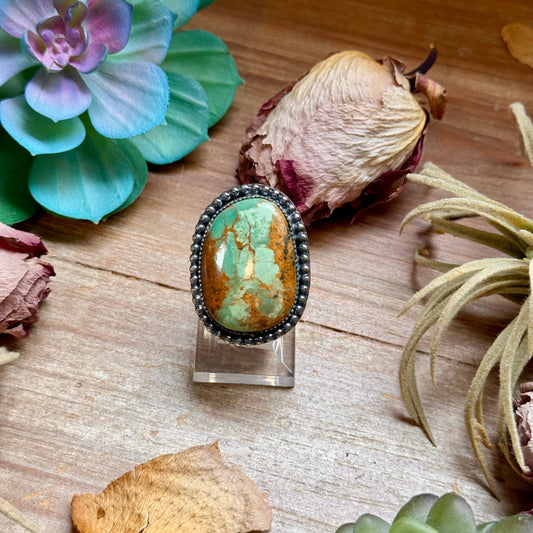 MJ Turquoise Ring – Sterling Silver The Bijoux FAB Jewelry