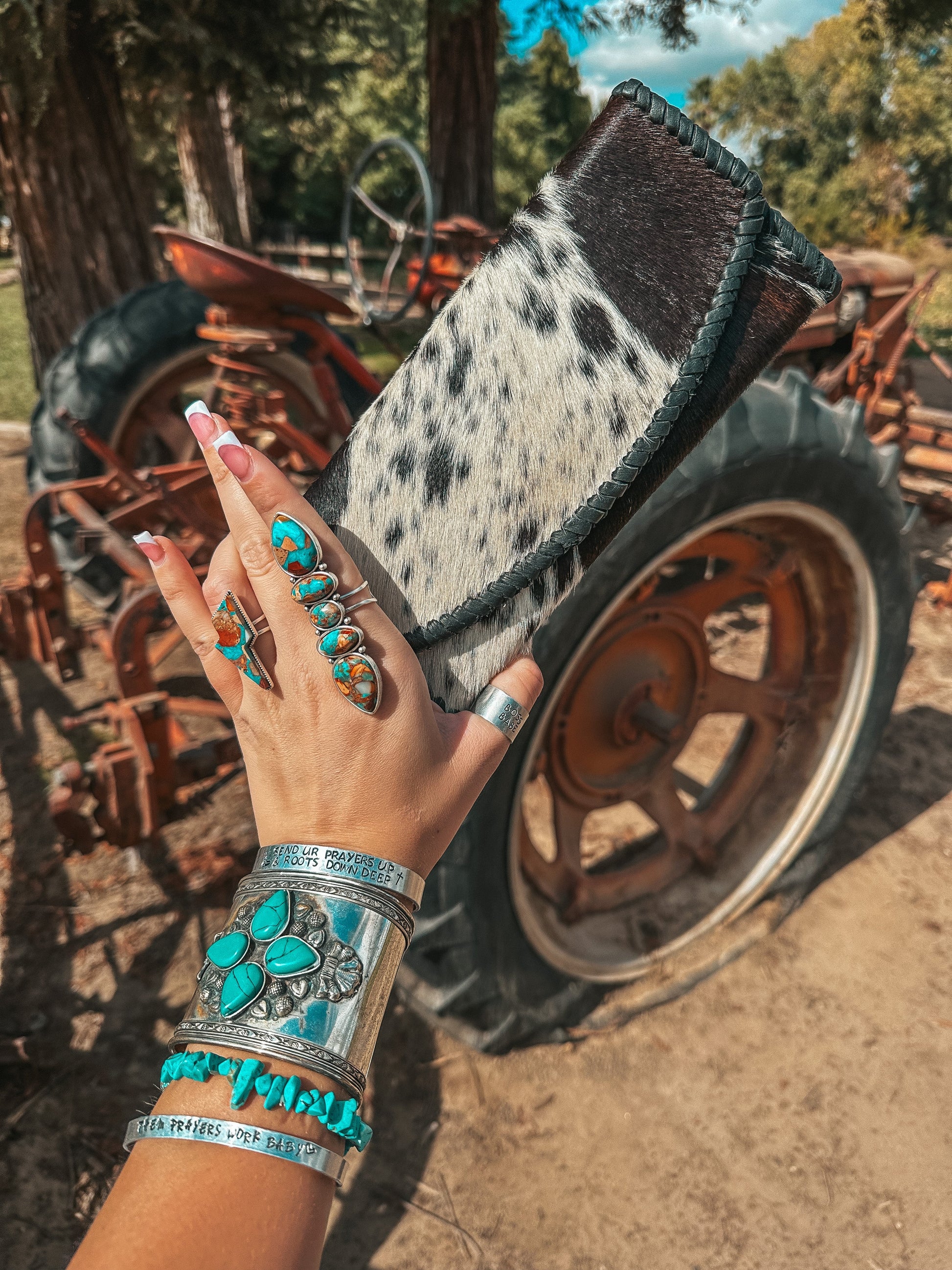 The Elva (Black Leather) Wallet a Haute Southern Hyde by Beth Marie Exclusive Haute Southern Hyde