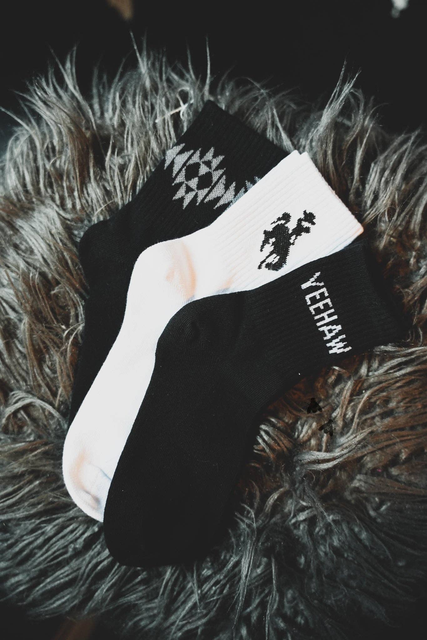 SOCK EM SILLY *MONOCHROME 2 Fly Co