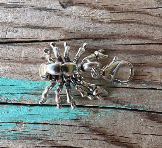 Handcrafted Sterling Silver Scorpio/ Scorpion Charm Nizhoni Traders LLC