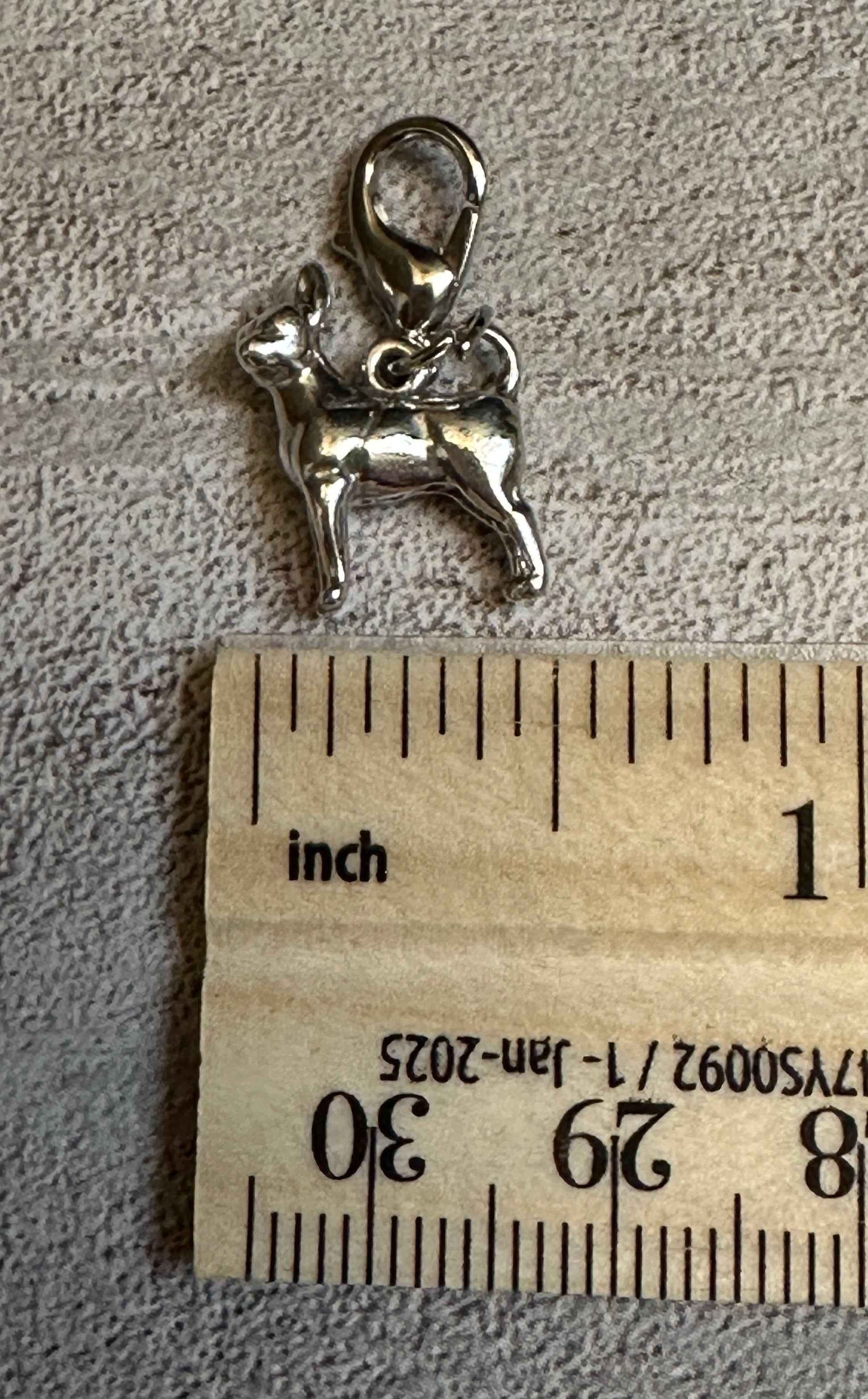 Handcrafted Sterling Silver Chihuahua Dog Charm Nizhoni Traders LLC