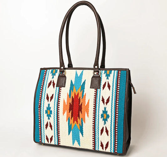 Tote Genuine Western Leather Women Bag Cedar Hill Country Market