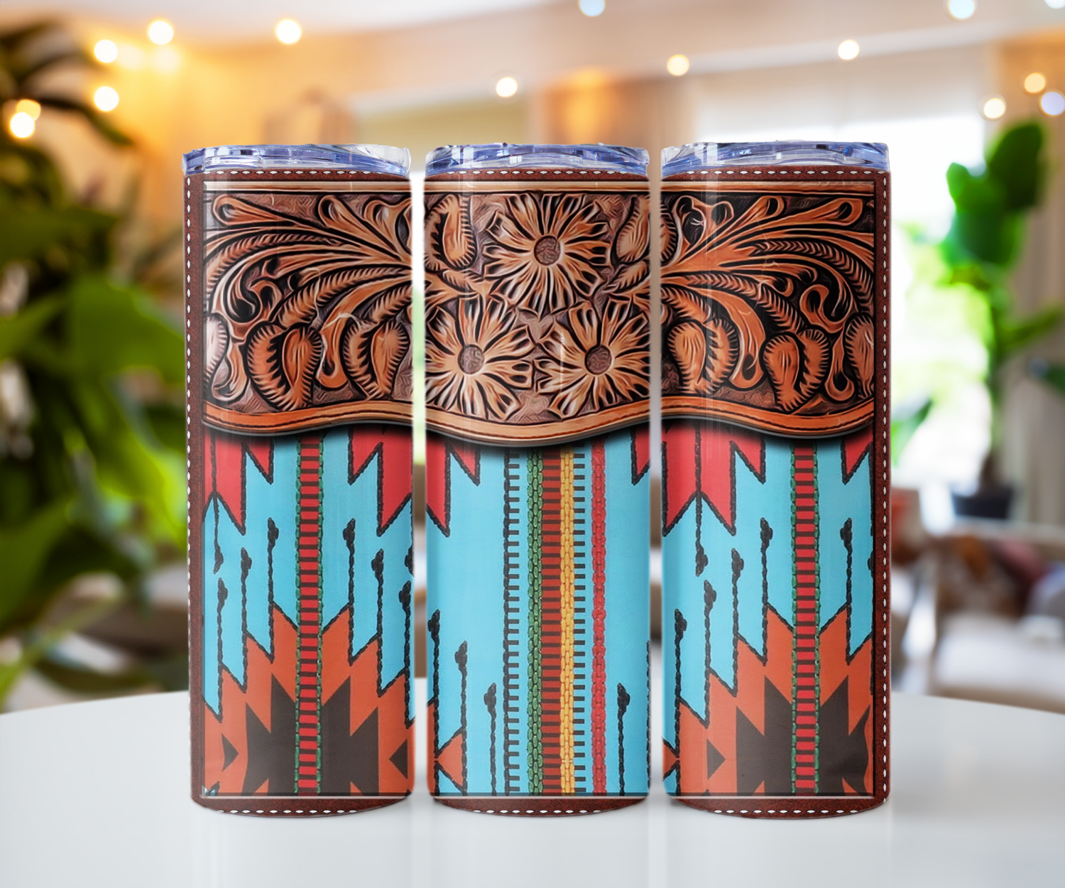 Western Themed 20oz Skinny Tumblers Part2 Cedar Hill Country Market