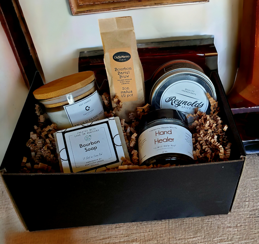 The Perfect Blend--A Gift Box for the Bourbon Lover Kentucky Green Studio