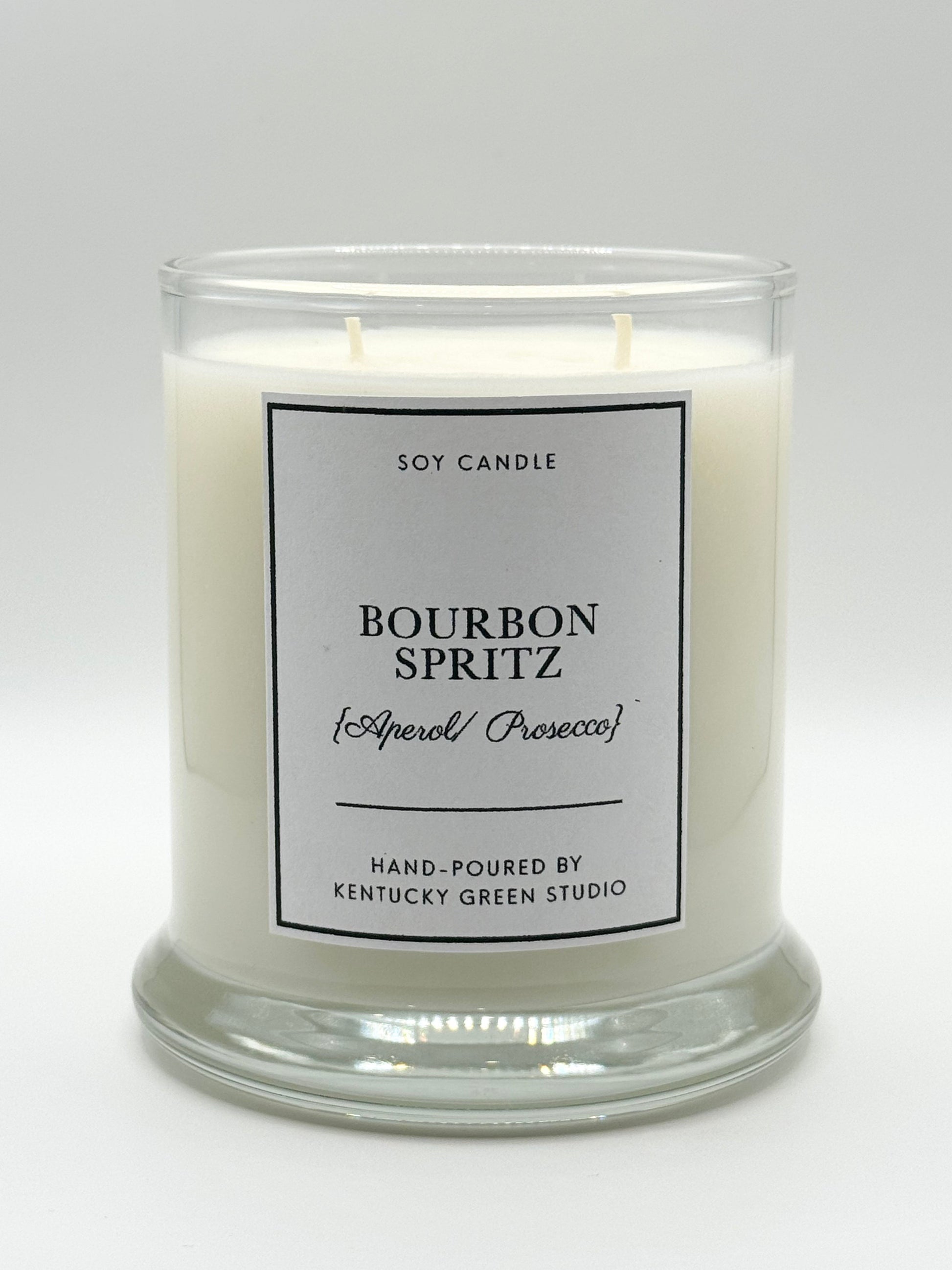 Bourbon Spritz Soy Candle Kentucky Green Studio