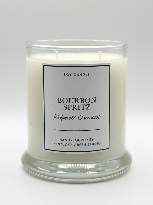 Bourbon Spritz Soy Candle Kentucky Green Studio