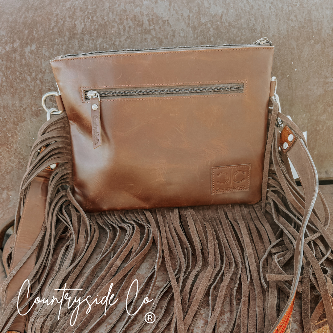 Fort Worth Cowhide Crossbody Countryside Co.