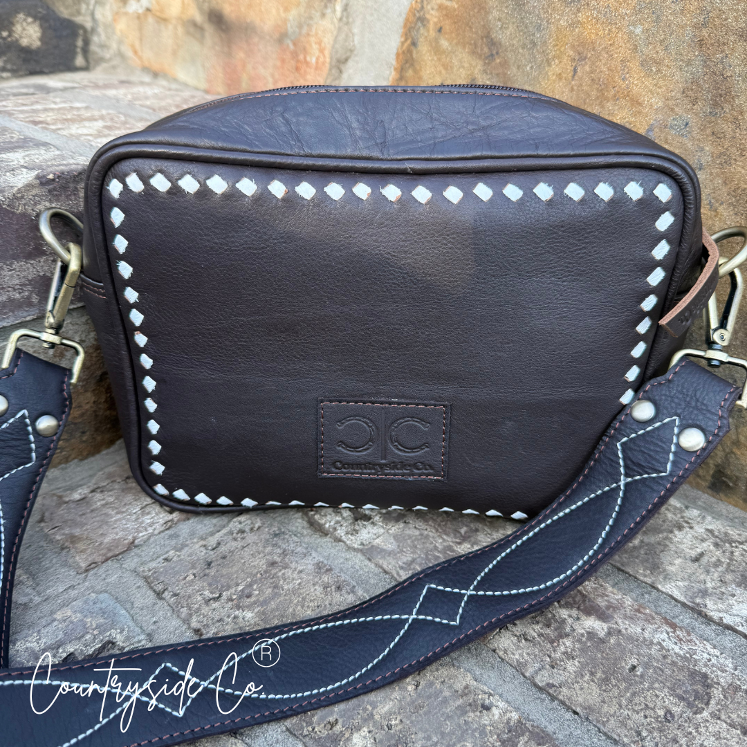 Boot Stitch Genuine Leather Purse Countryside Co.