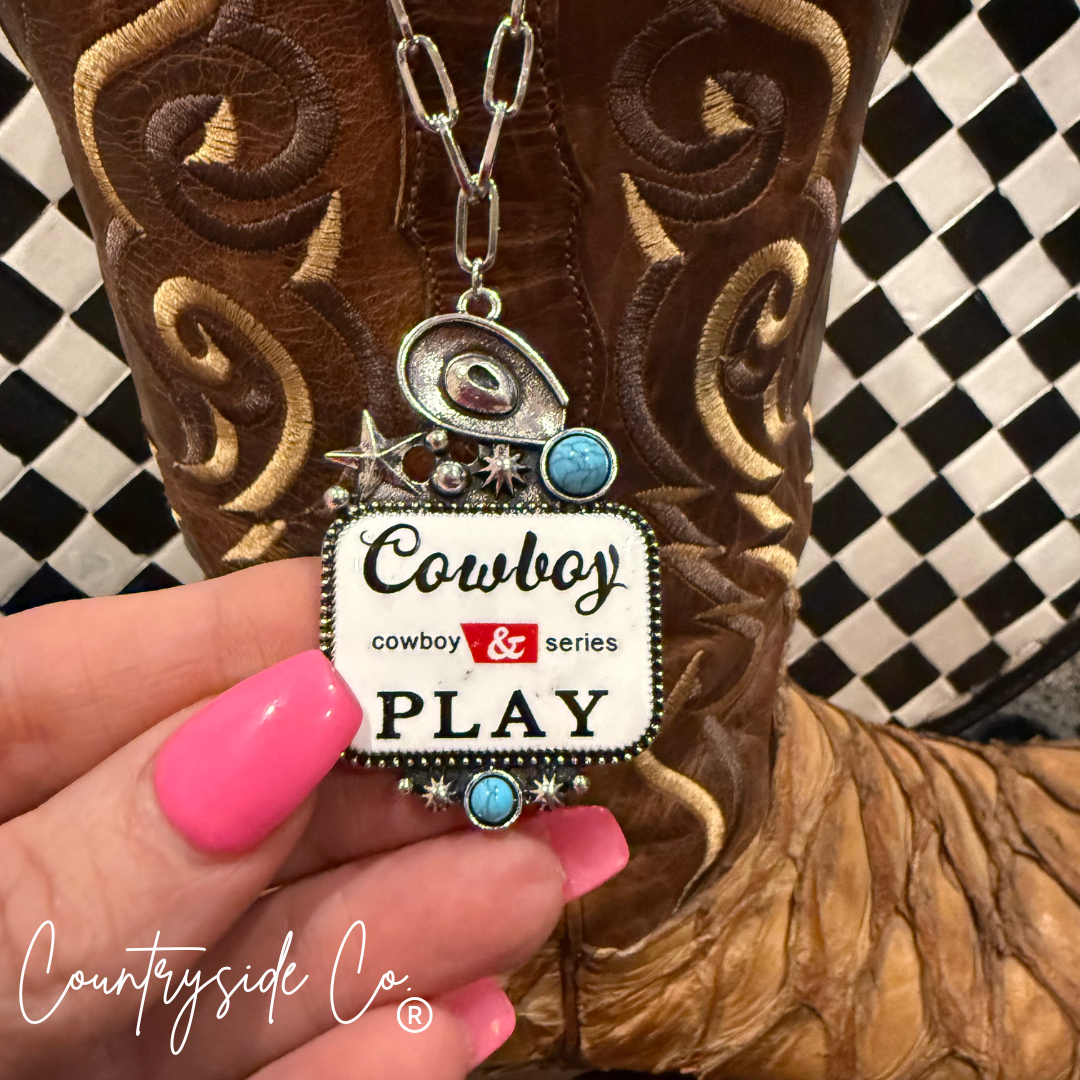 Cowboy Play Statement Necklace Countryside Co.