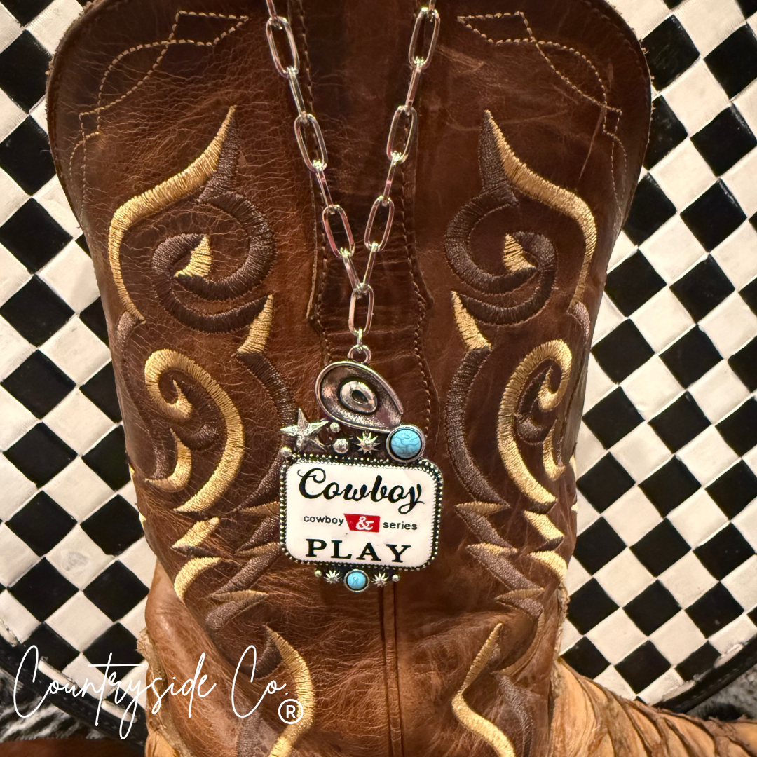 Cowboy Play Statement Necklace Countryside Co.