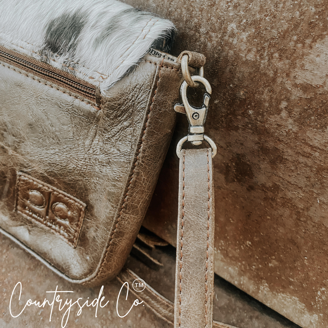 Maple Cowhide Crossbody Purse Countryside Co.