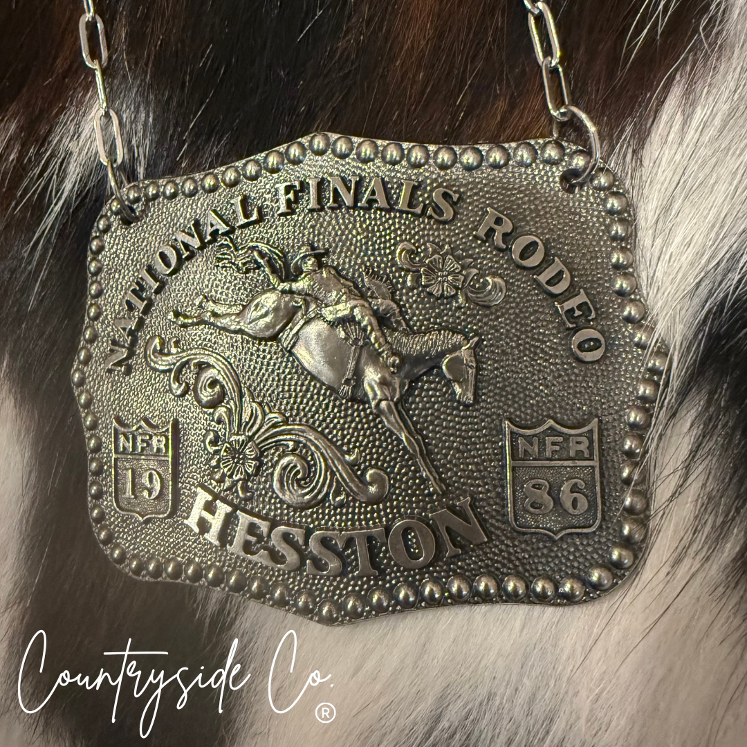 Vintage NFR Buckle Necklace Countryside Co.