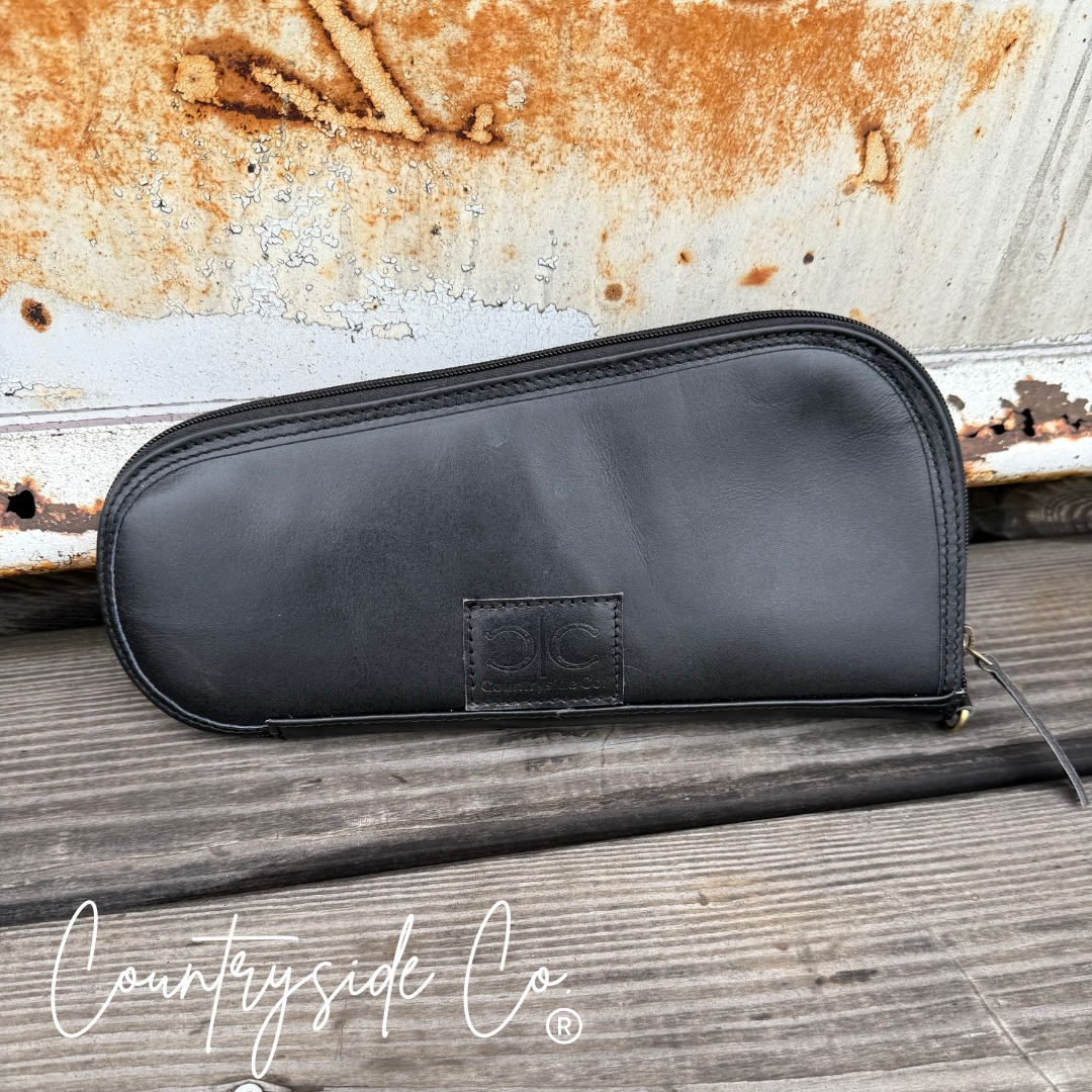 Heritage Tooled Leather 12" Carry Case Countryside Co.