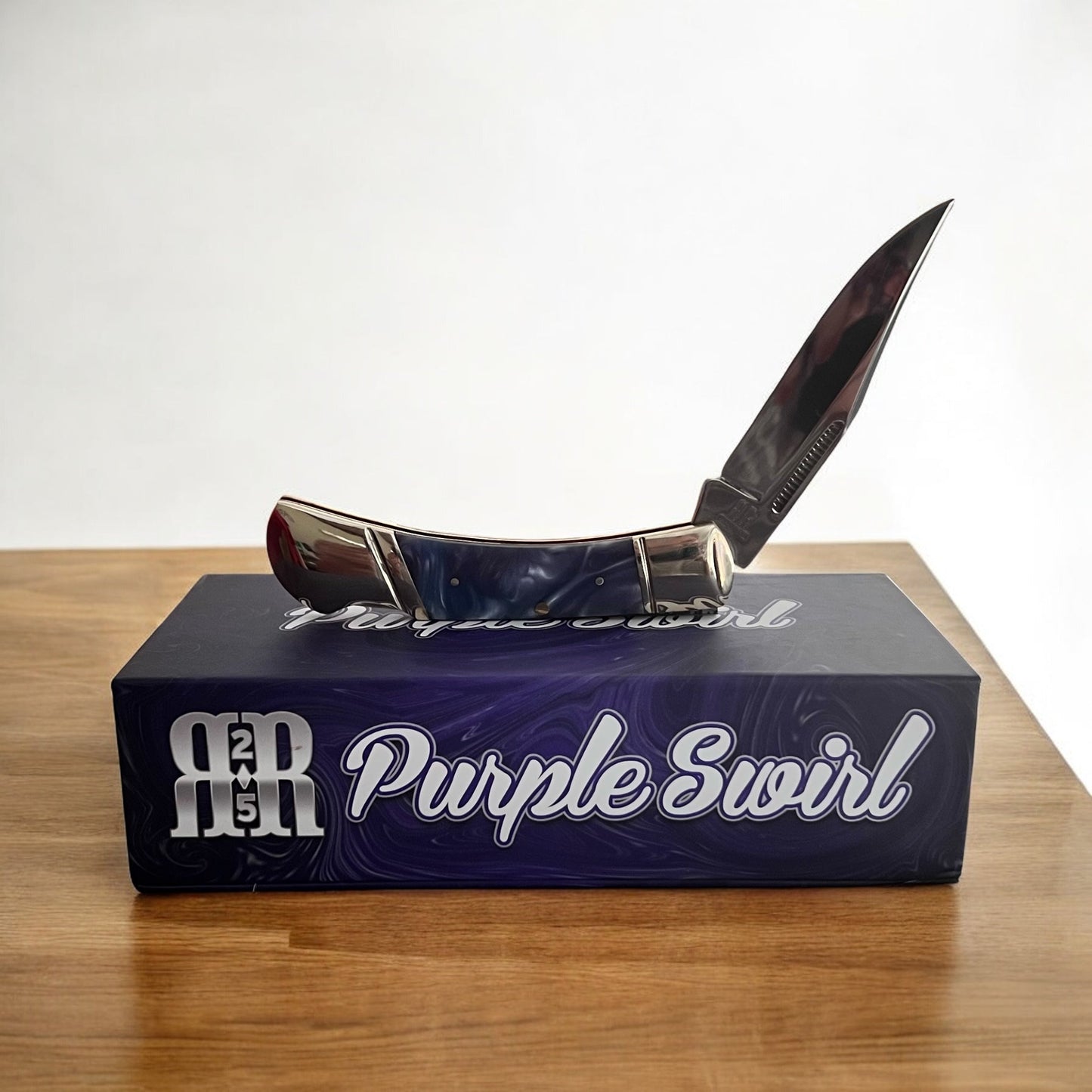 Rough Rider Purple Swirl Lockback Pocket Knife 6016 CedarHill Country Market
