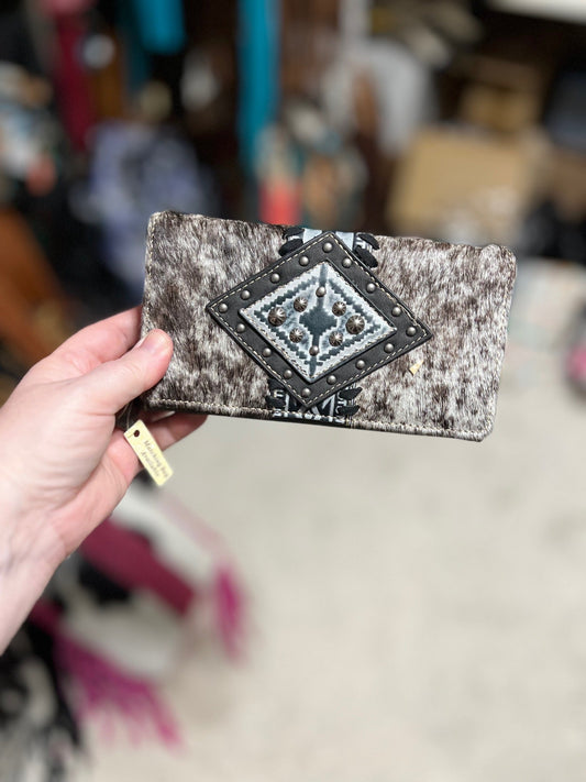 Trinity Ranch Genuine Cowhide Wallet Cedar Hill Country Market