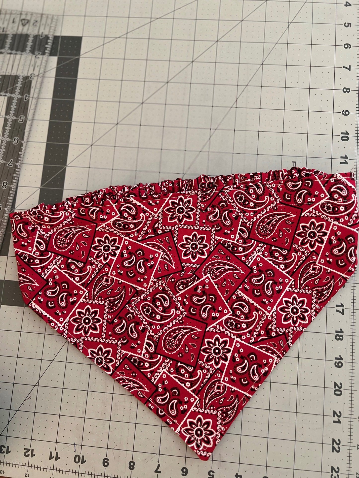 Fourth of July Handmade Pet Cloth Collars - Multi  N. 501 CedarHill Country Market