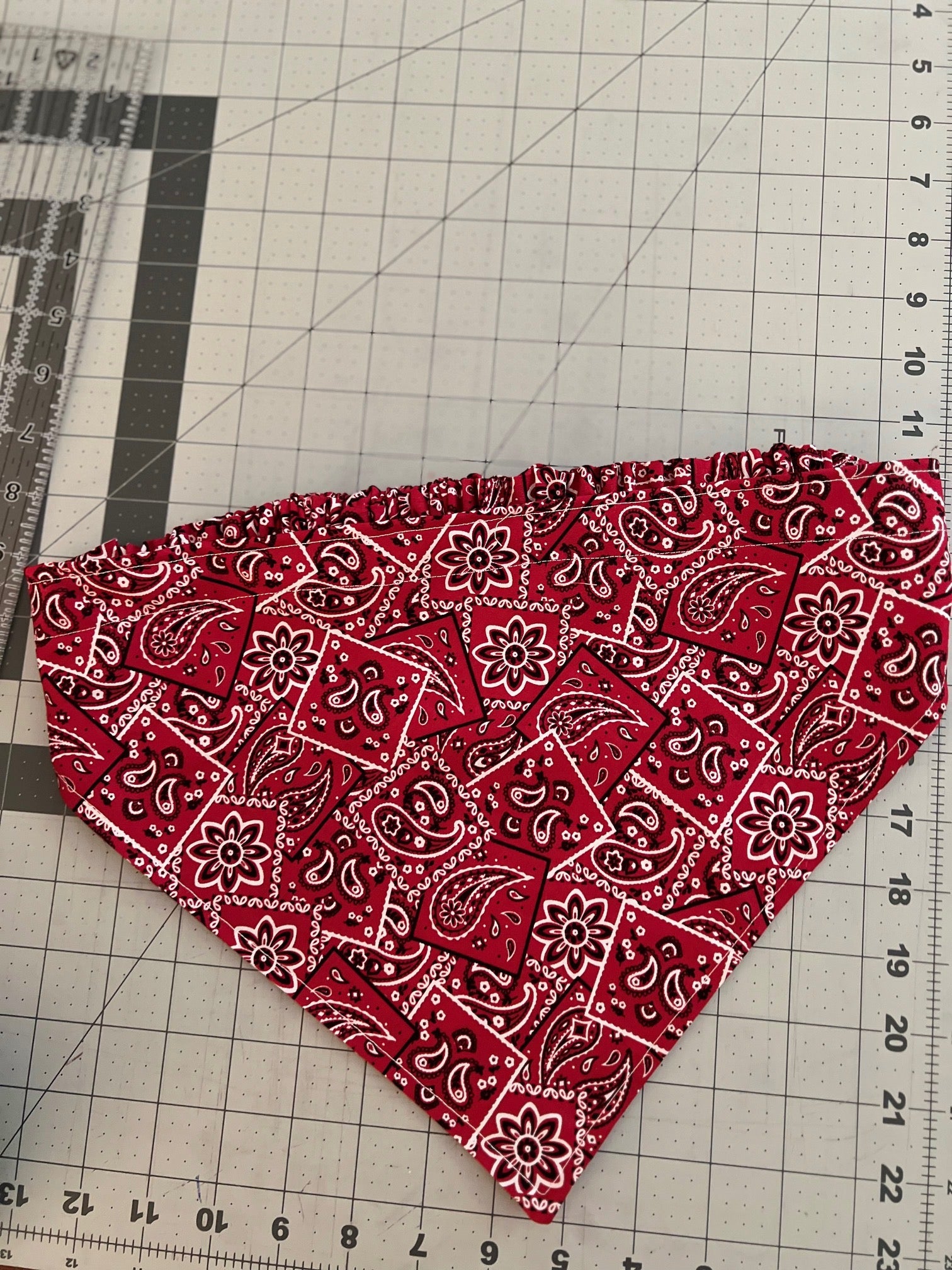 Fourth of July Handmade Pet Cloth Collars - Multi  N. 501 CedarHill Country Market