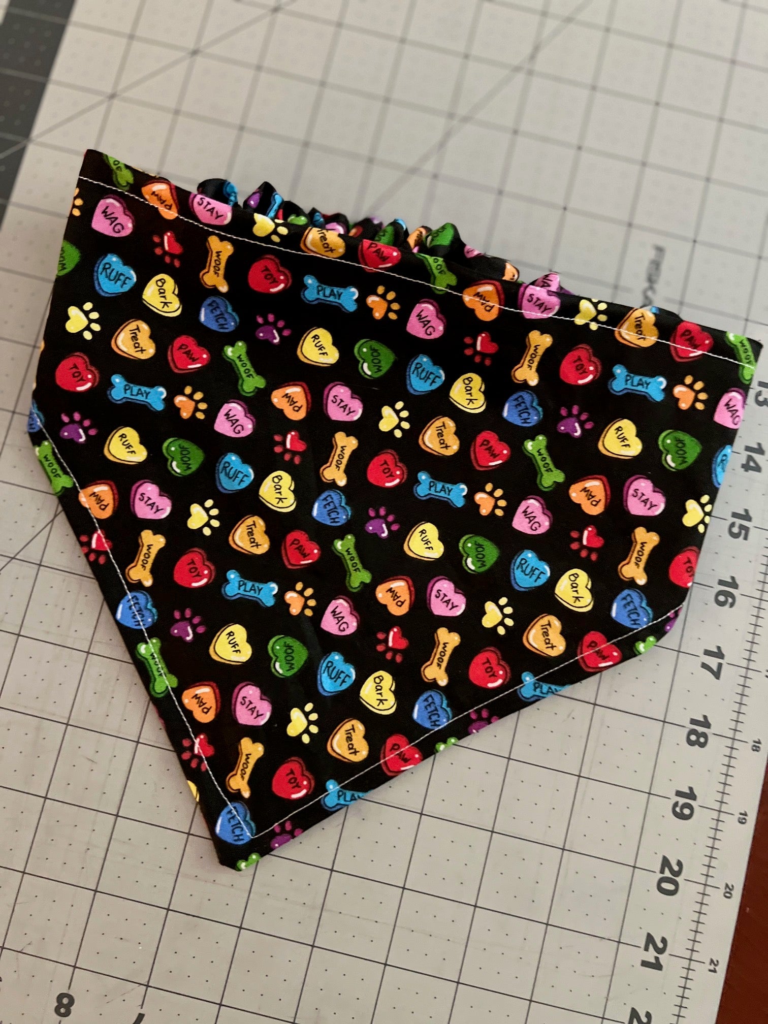 Fourth of July Handmade Pet Cloth Collars - Multi  N. 501 CedarHill Country Market
