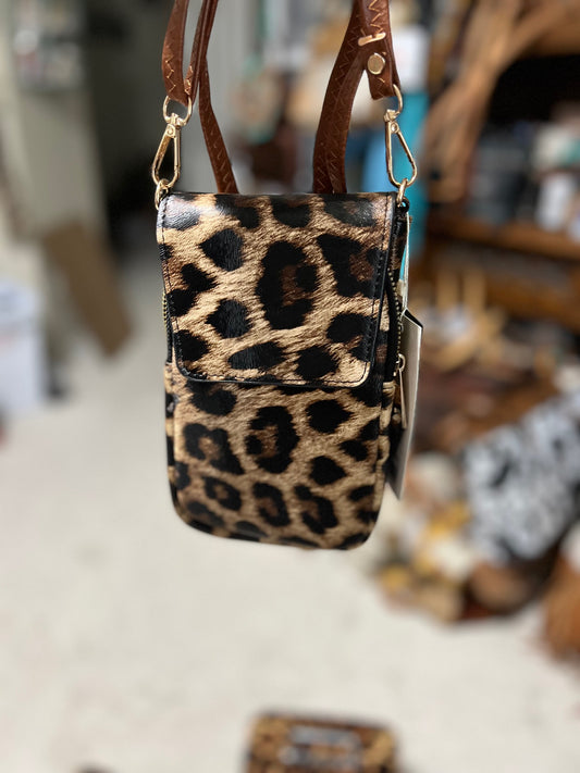 Leopard Phone Wallet CedarHill Country Market