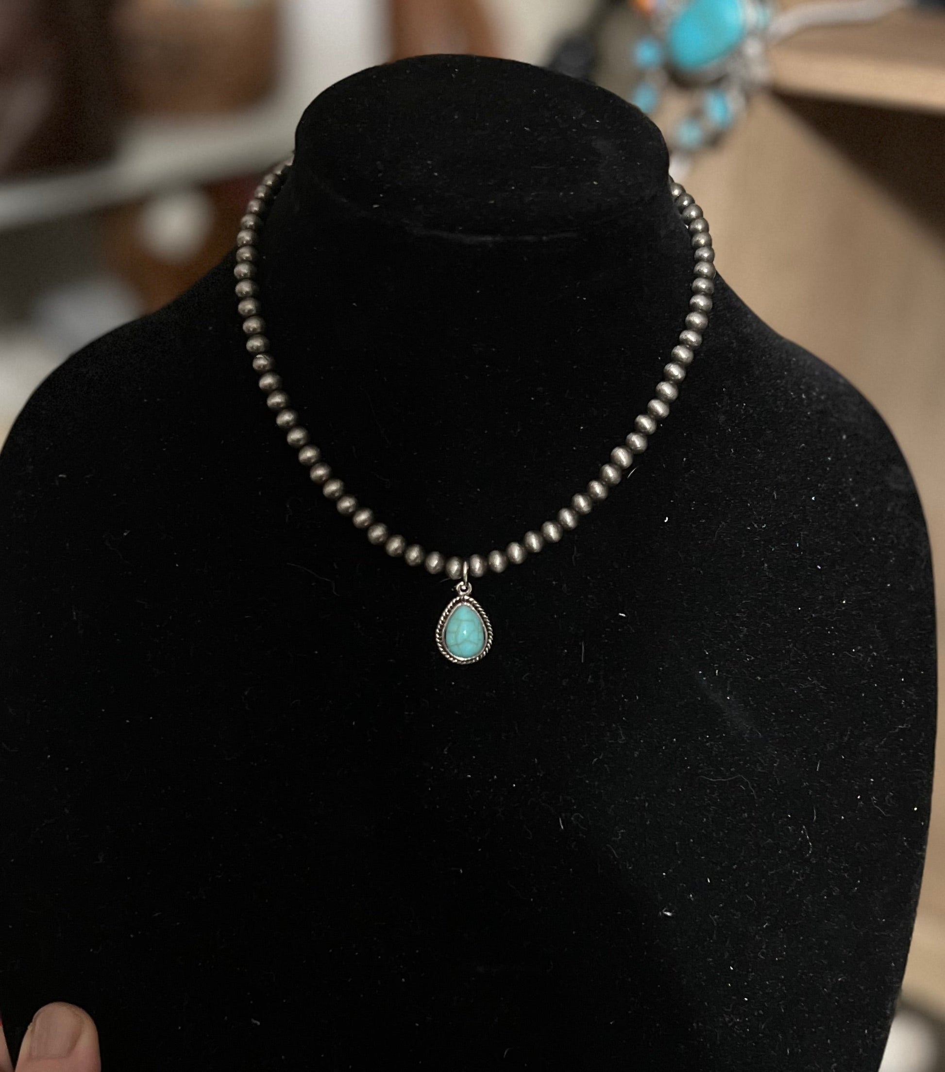 Fashion Teardrop 14" Chokers - Multi No 701 Cedar Hill Country Market