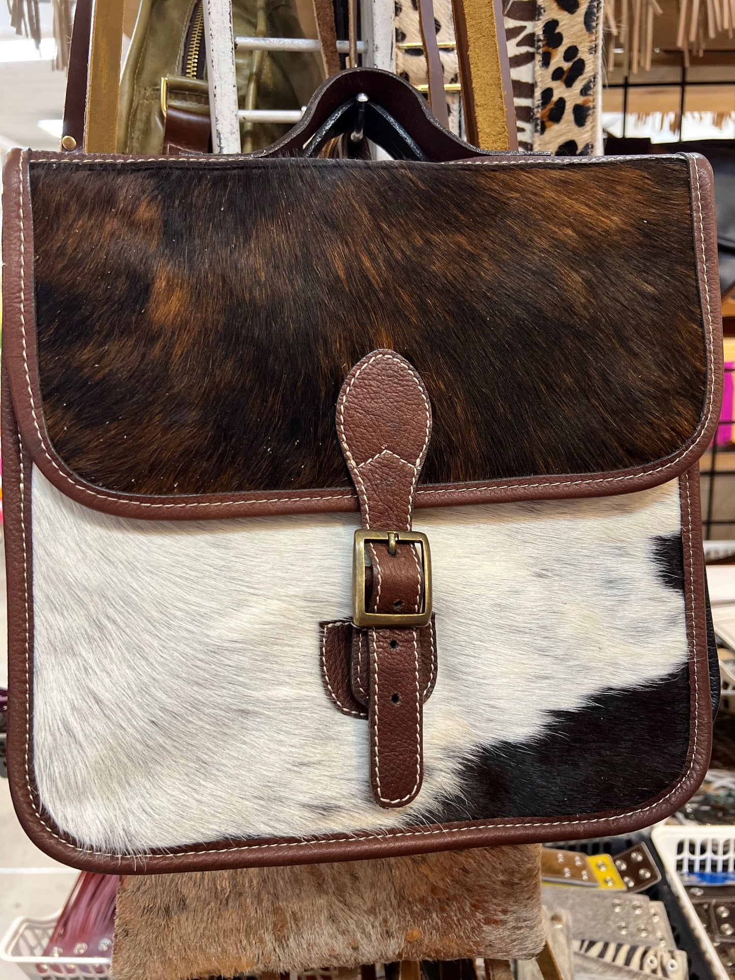 IPAD / Table Hair on Hide Handbag / Crossbody CedarHill Country Market