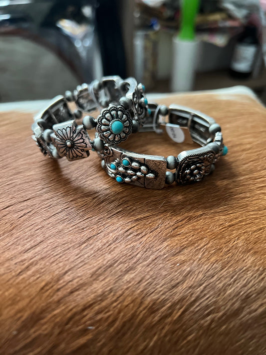 Western Fashion Stretch Bracelets Multi CedarHill Country Market