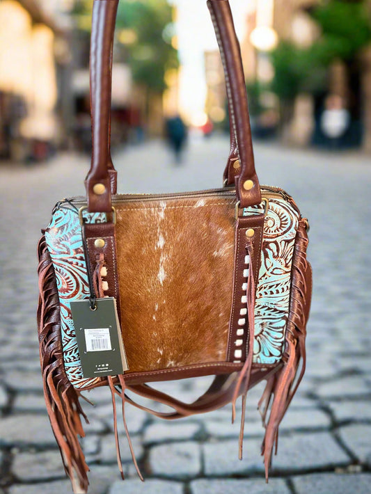 Myra Bag - Maia Handbag with Crossbody Strap 872 Cedar Hill Country Market