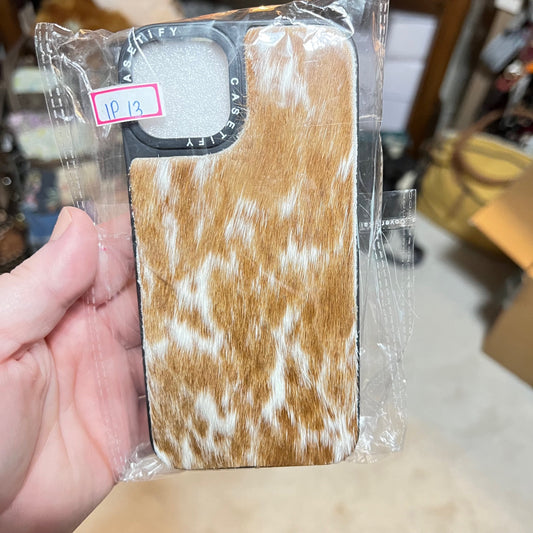 Cowhide Phone Cases - IPhone 14 Pro CedarHill Country Market