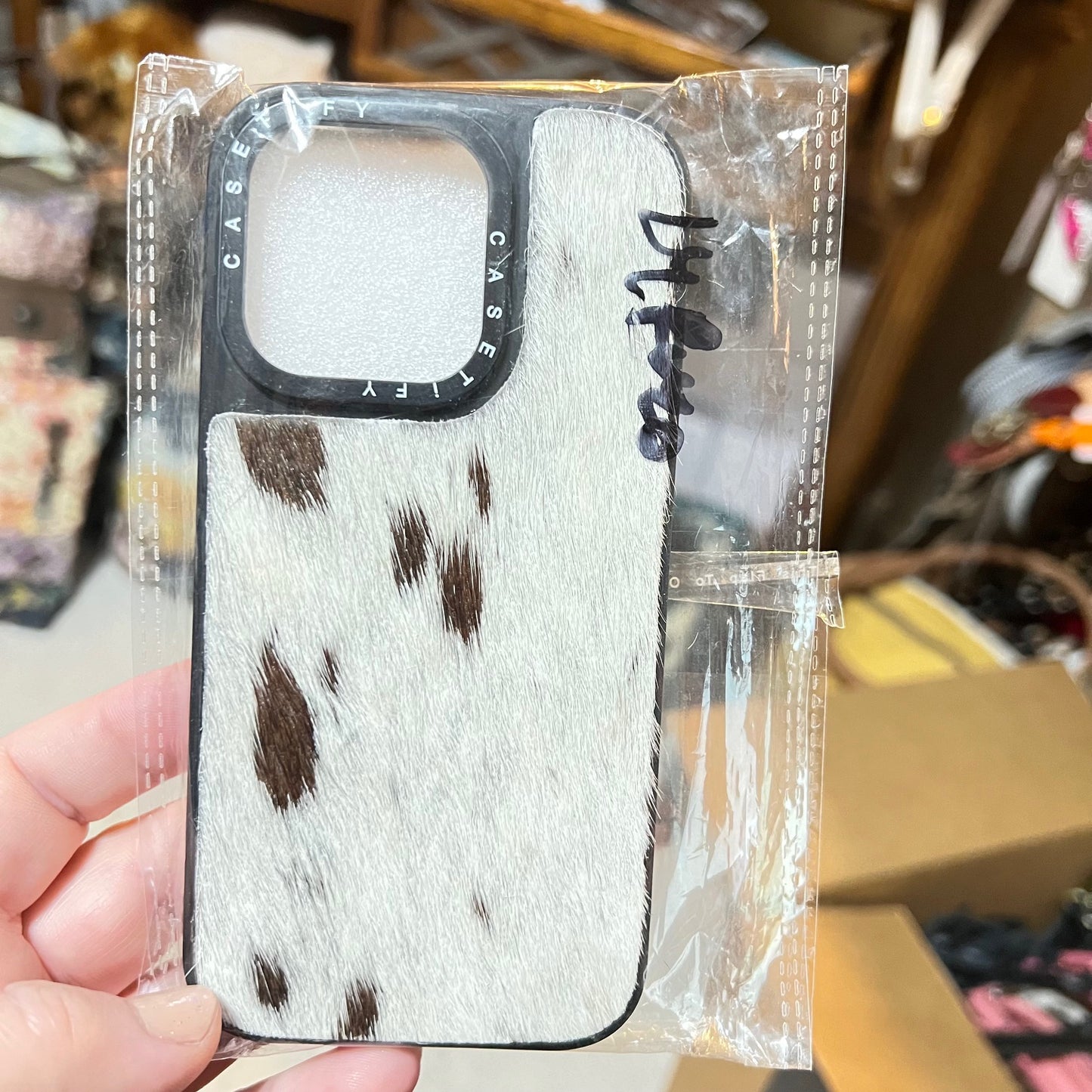 Cowhide and Leather Phone Cases - IPhone 15 Pro (Copy) CedarHill Country Market