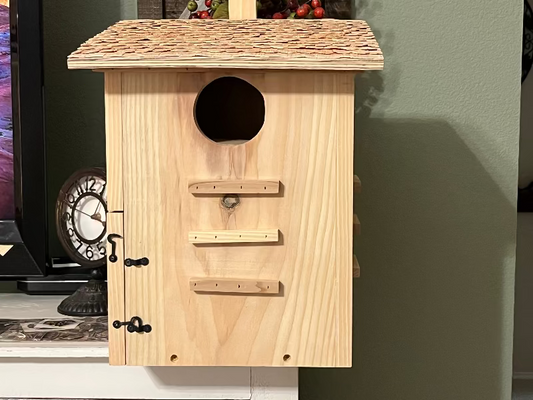 Handcrafted Squirrel Nesting Box - KIT CedarHill Country Market