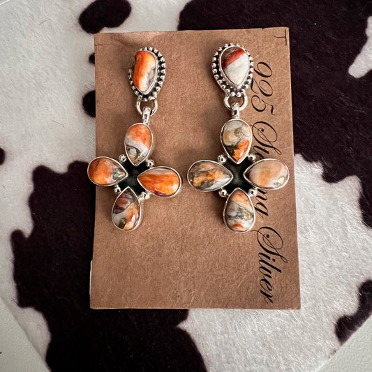 Genuine Spiny Oyster SS Earrings Cedar Hill Country Market