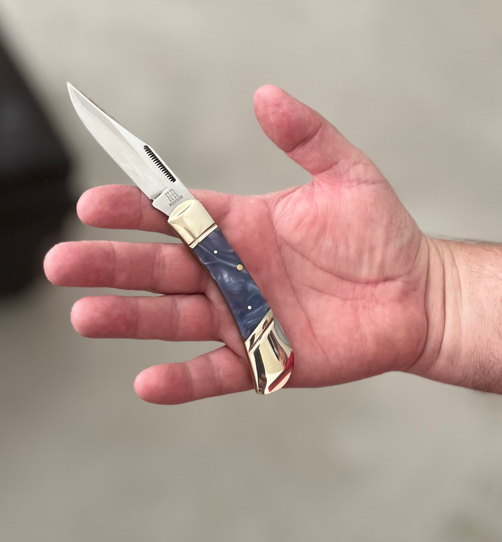 Rough Rider Purple Swirl Lockback Pocket Knife 6016 CedarHill Country Market