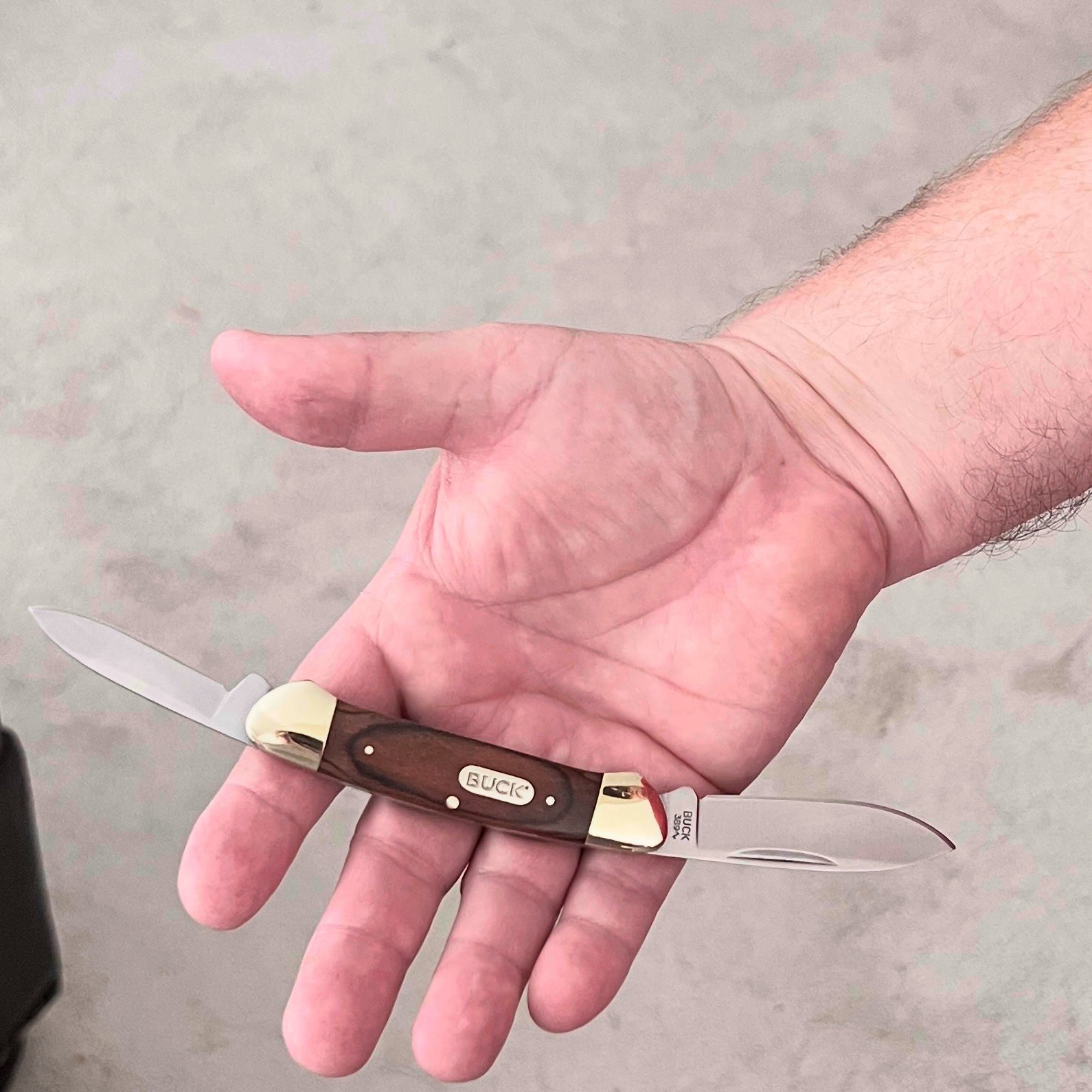 Buck Knife 300 Series "Canoe" Pocket Knife 6003 CedarHill Country Market