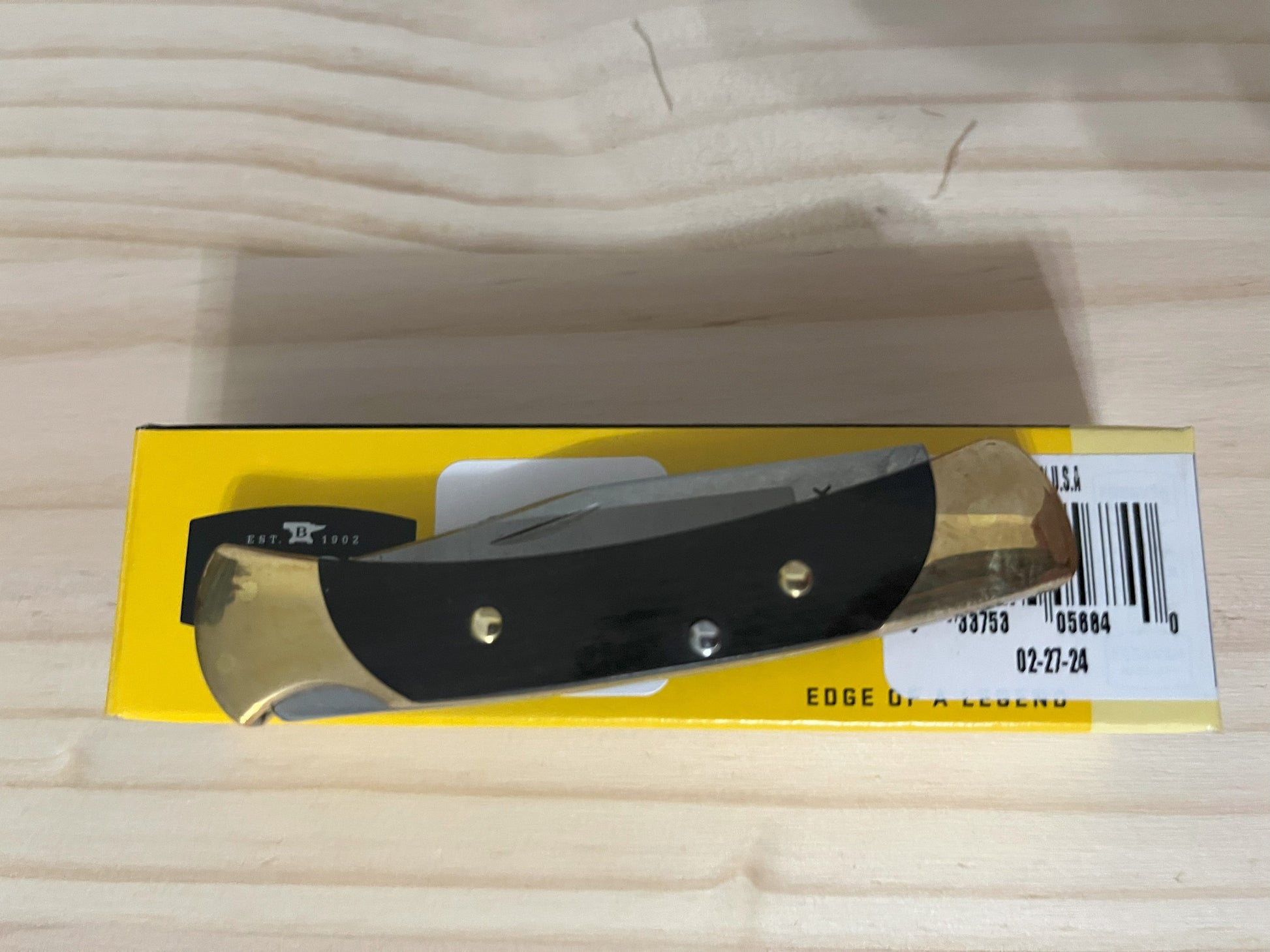 Buck "The 55" Lockback Folding Hunter Pocket Knife 6002 CedarHill Country Market