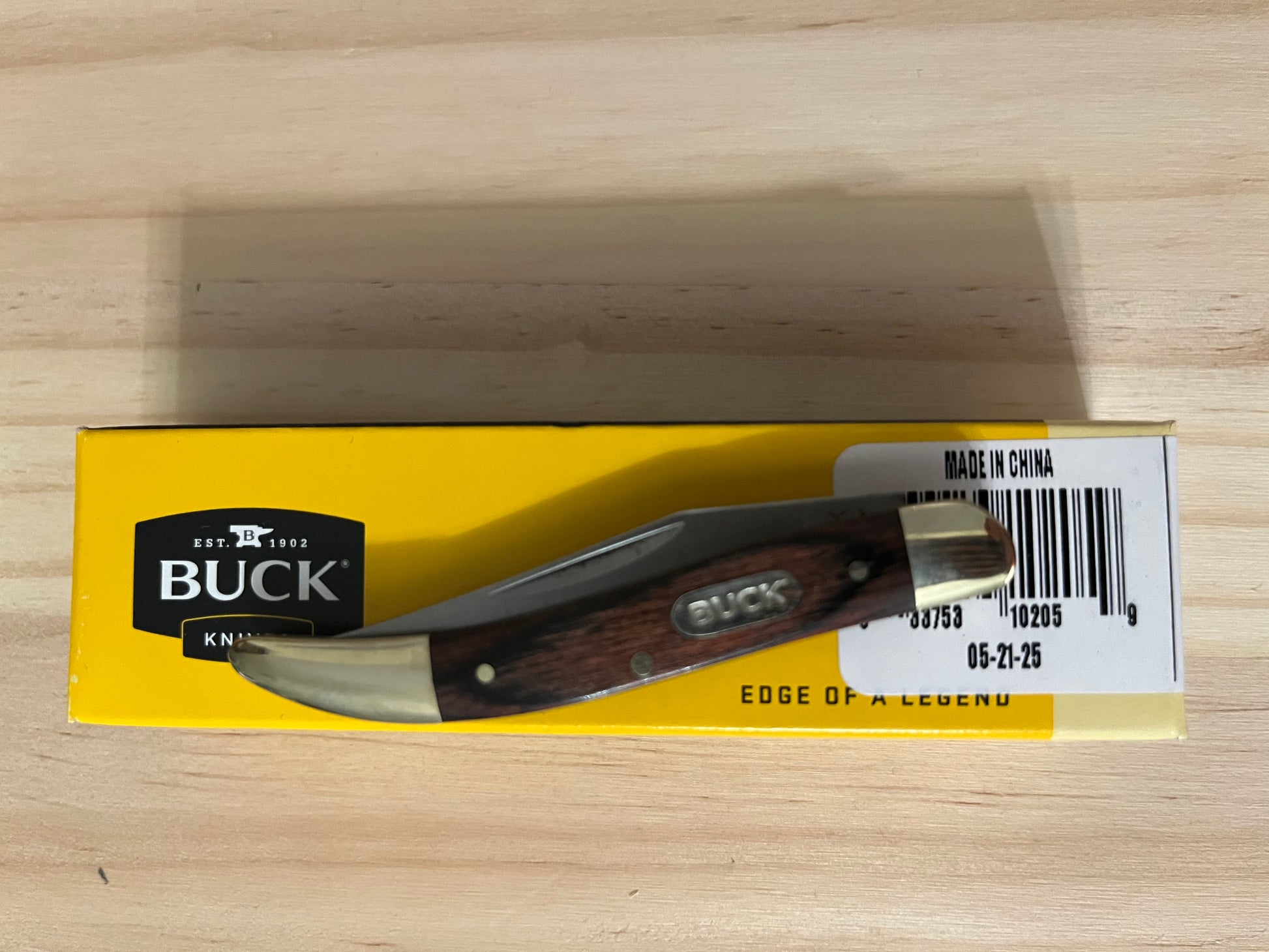 Buck "Toothpick" Pocket Knife 6004 CedarHill Country Market