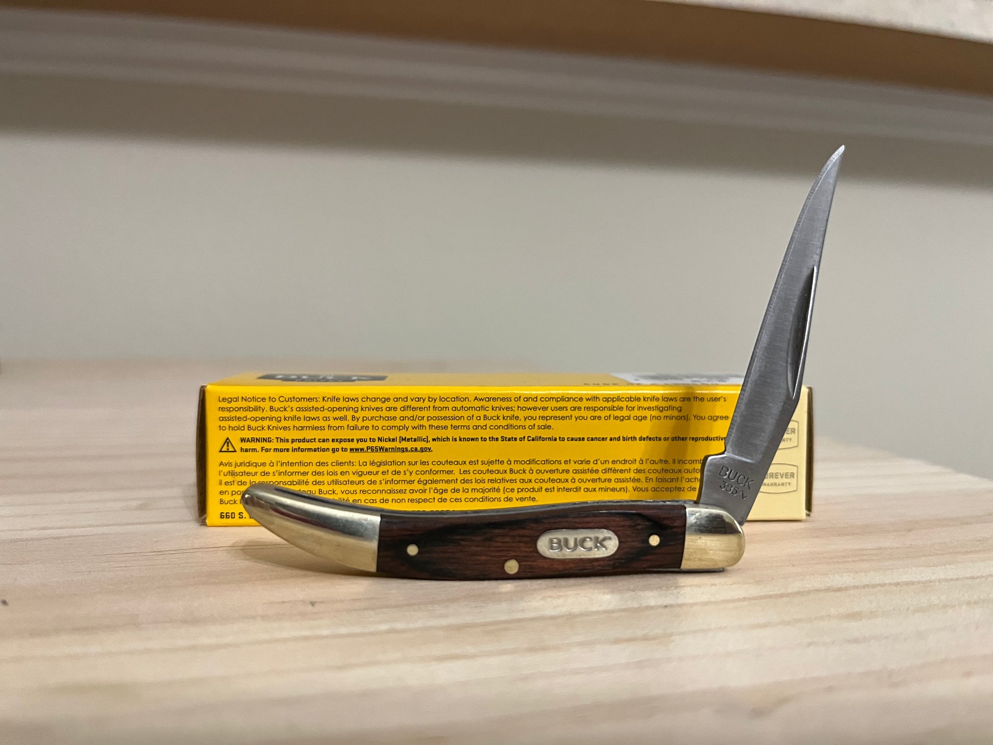 Buck "Toothpick" Pocket Knife 6004 CedarHill Country Market