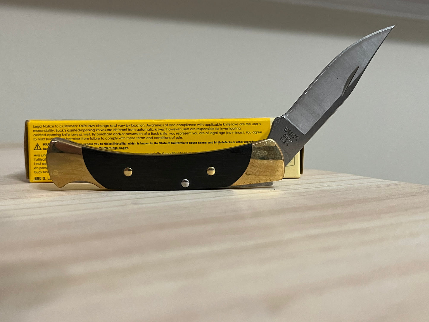 Buck "The 55" Lockback Folding Hunter Pocket Knife 6002 CedarHill Country Market