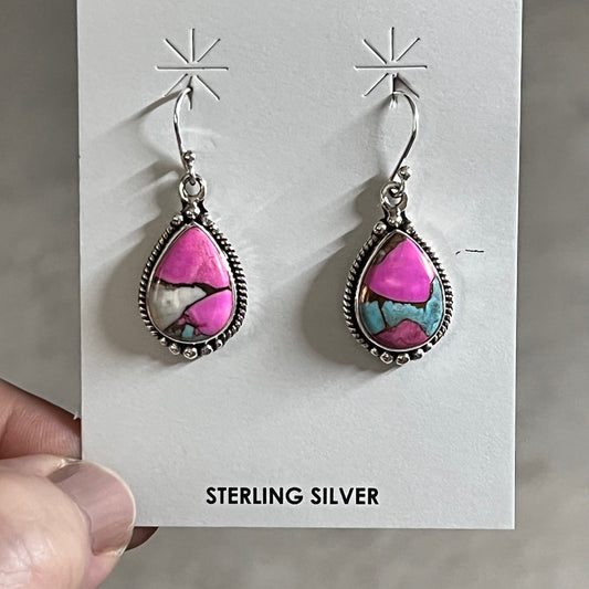 Genuine Cotton Candy Dangle Earrings Cedar Hill Country Market
