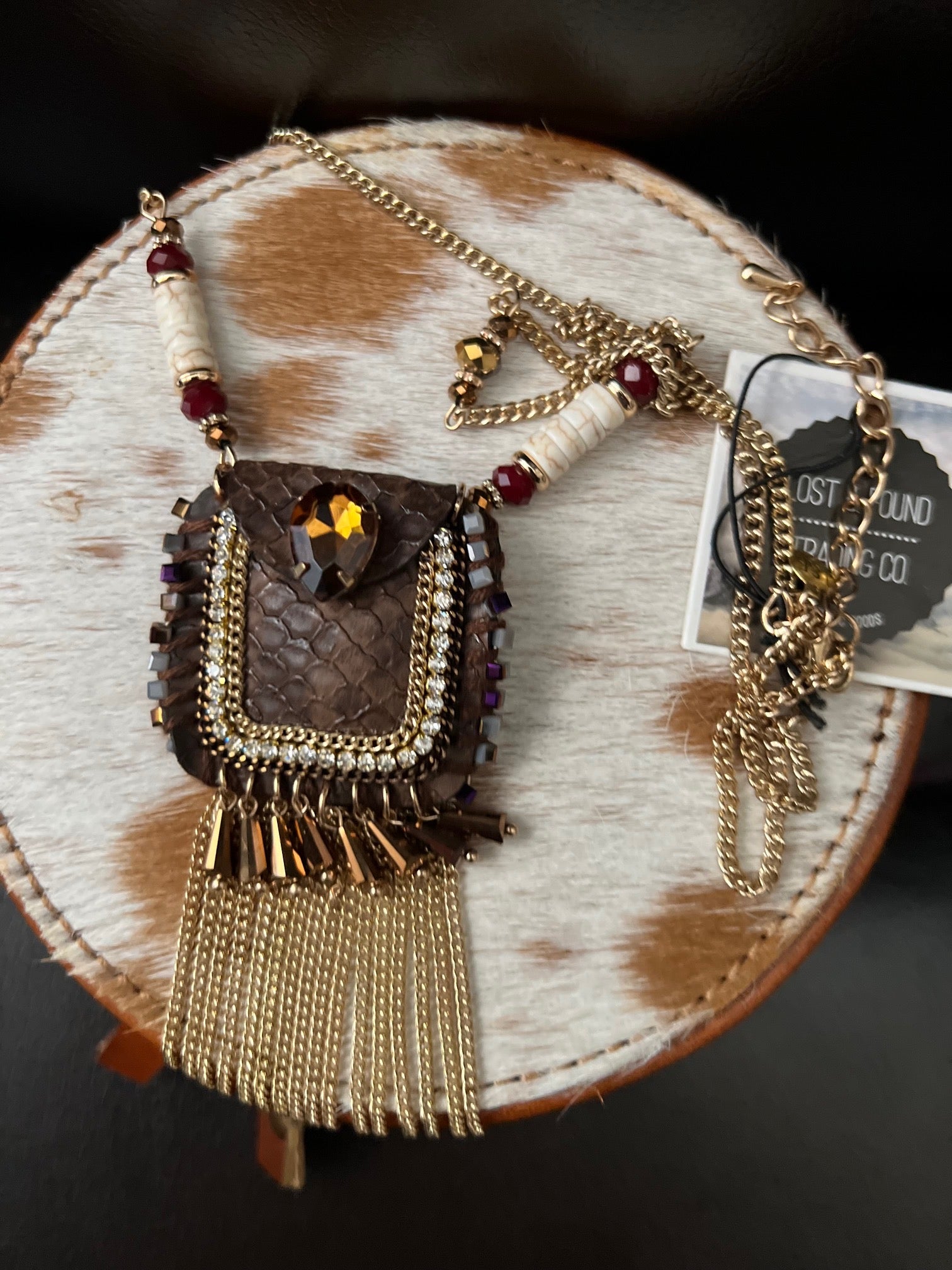 Native American Inspired Necklace and Earring Set Cedar Hill Country Market