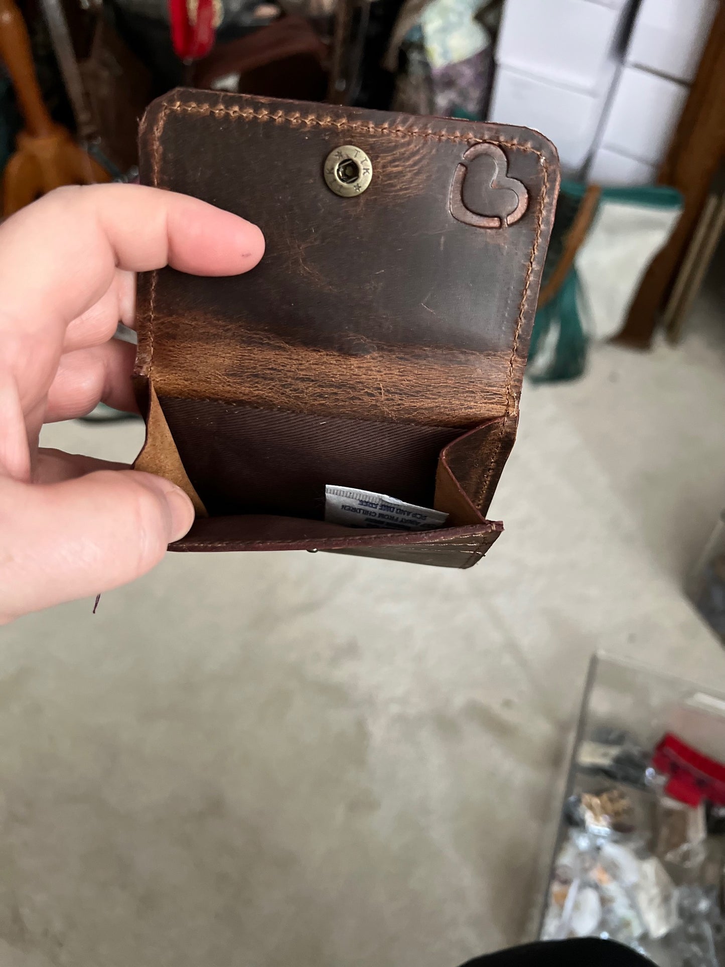 Leather and Hide Coin Purse - Assorted CedarHill Country Market