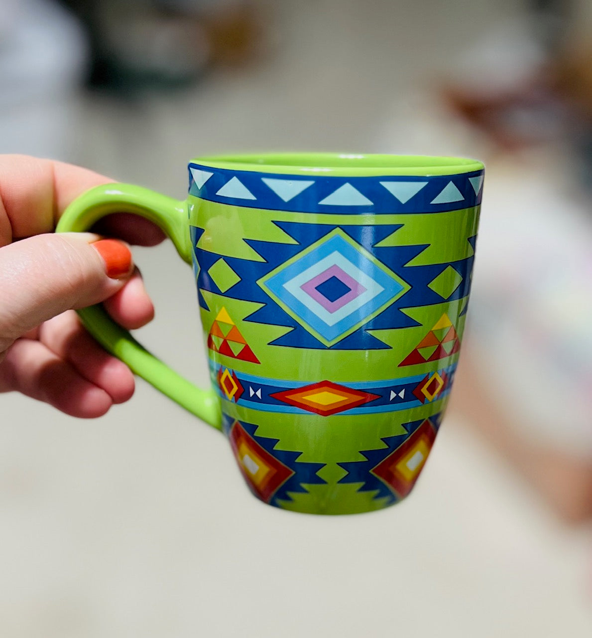 Handmade Thunderbird Spirit Coffee Mugs (16oz) Cedar Hill Country Market