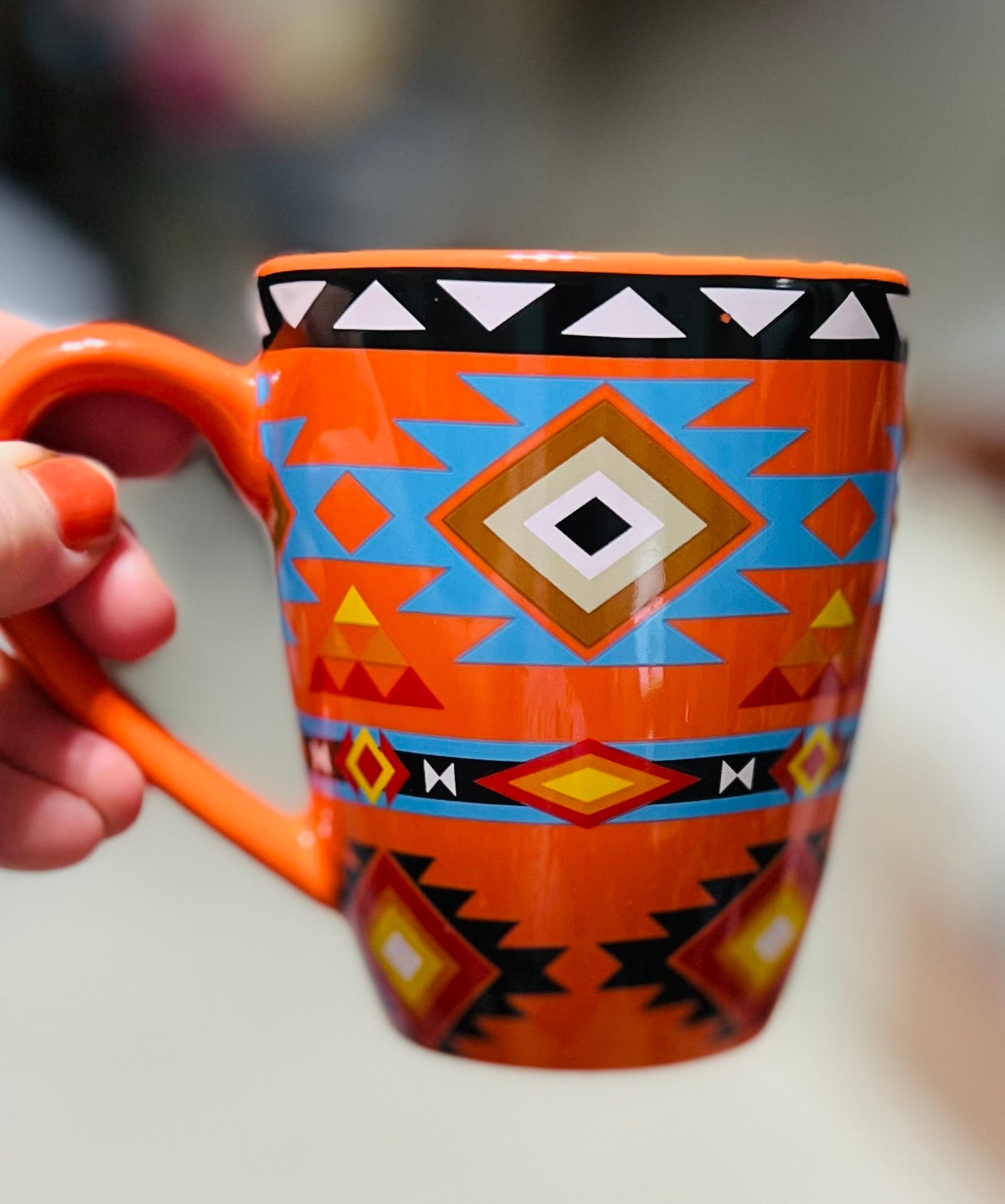 Handmade Thunderbird Spirit Coffee Mugs (16oz) Cedar Hill Country Market