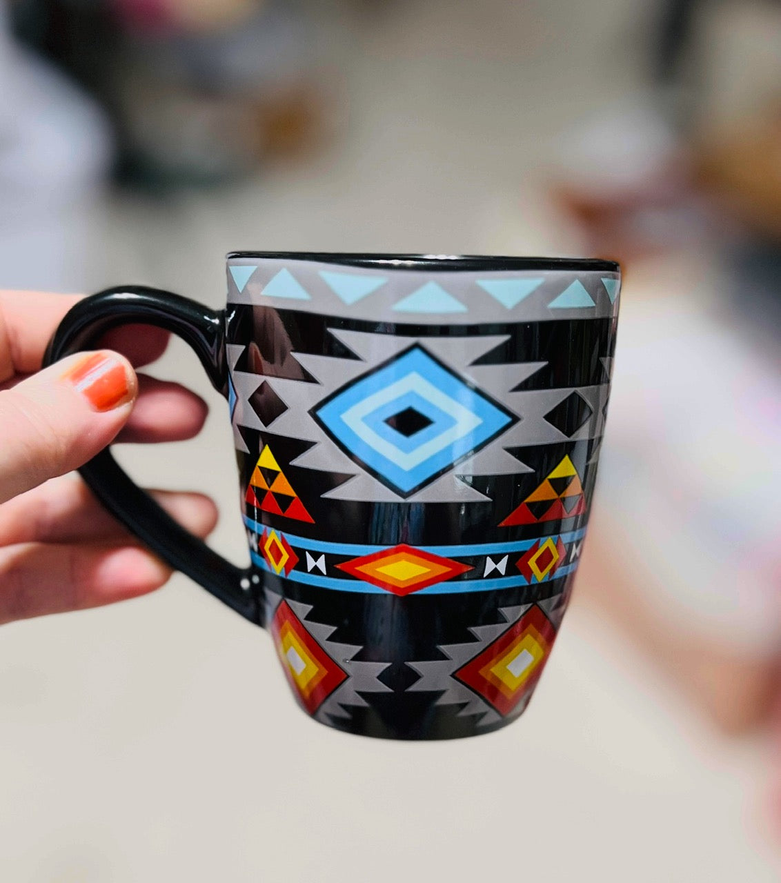 Handmade Thunderbird Spirit Coffee Mugs (16oz) Cedar Hill Country Market