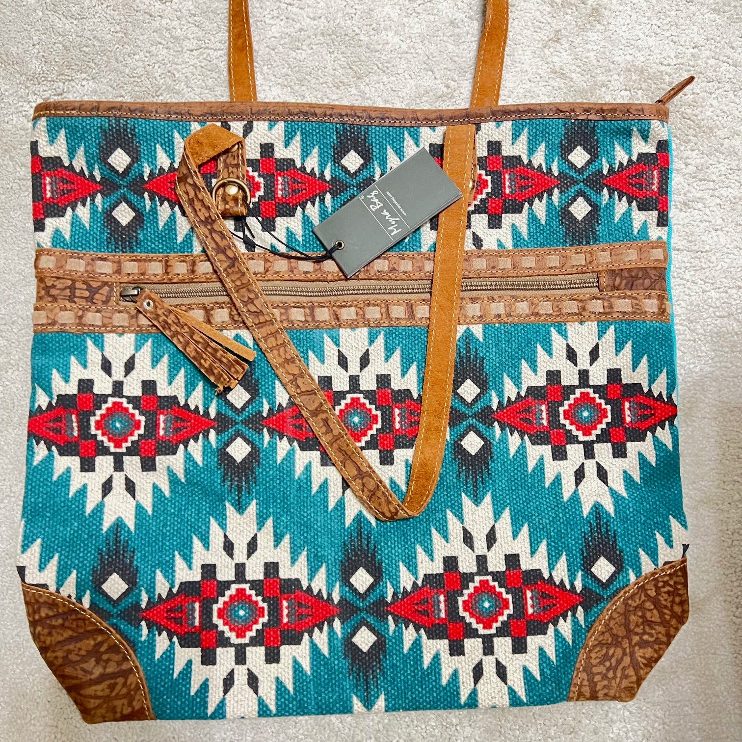 Sun of the Tribe Tote - Myra Cedar Hill Country Market