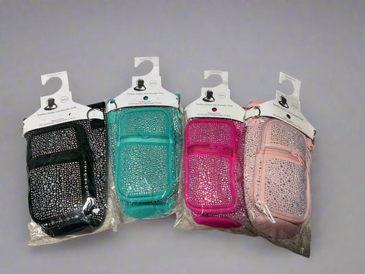 40 oz Bling Tumbler Cover with Wallet and Crossbody Handbag Strap CedarHill Country Market