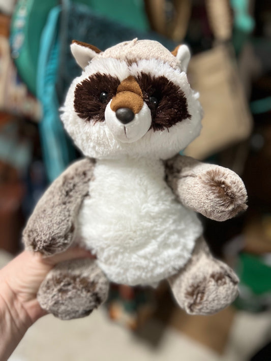 Racoon Stuffie by Aurora 11.5 inches Cedar Hill Country Market