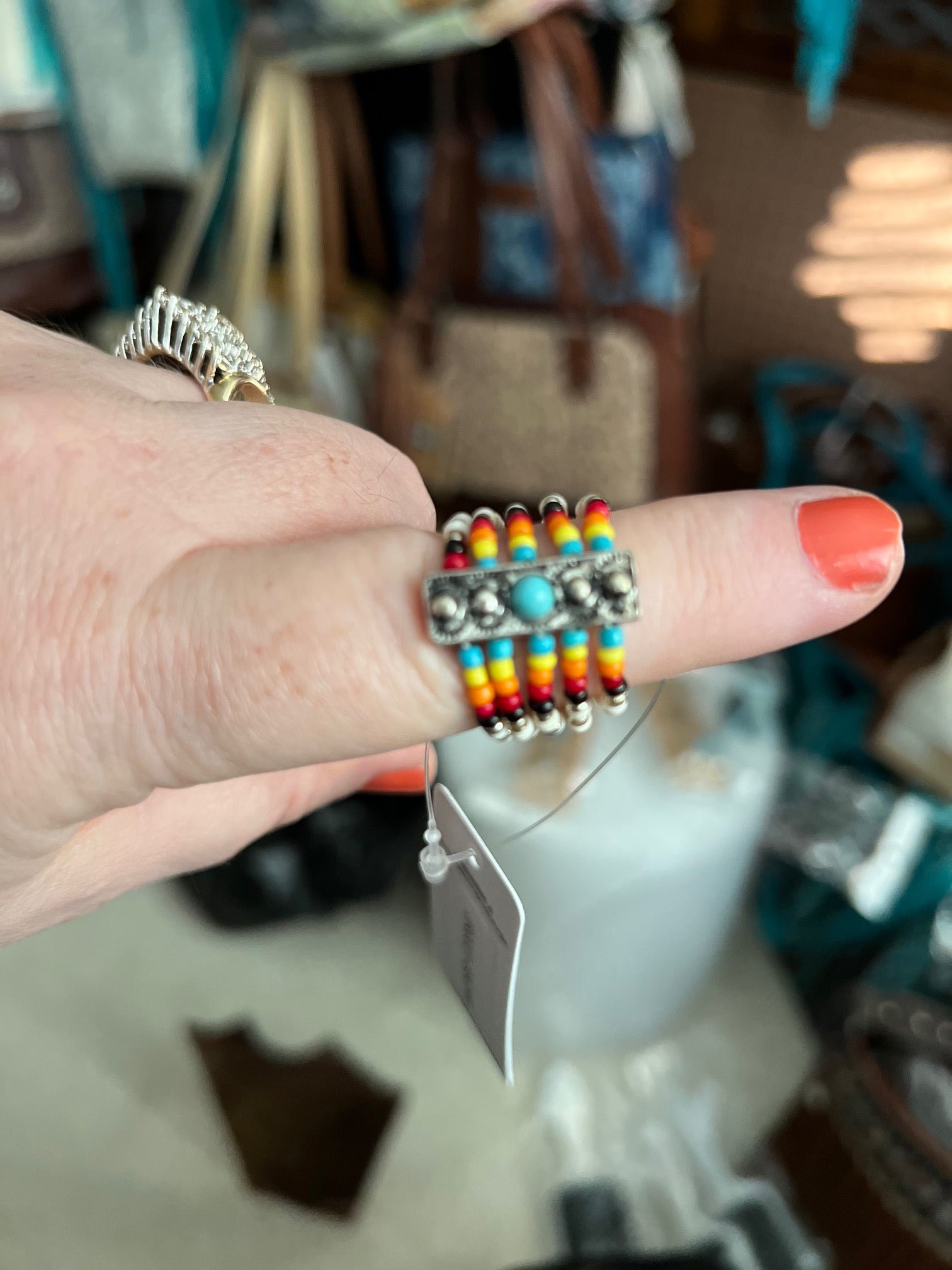 Seed Bead Rings - Stretch CedarHill Country Market