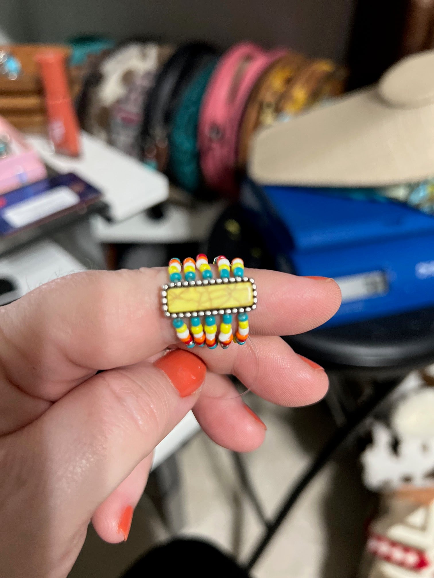 Seed Bead Rings - Stretch CedarHill Country Market