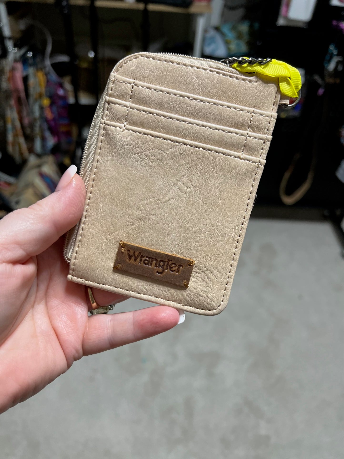 Wrangler Mini Zip Card Cases Handbag - Multi CedarHill Country Market