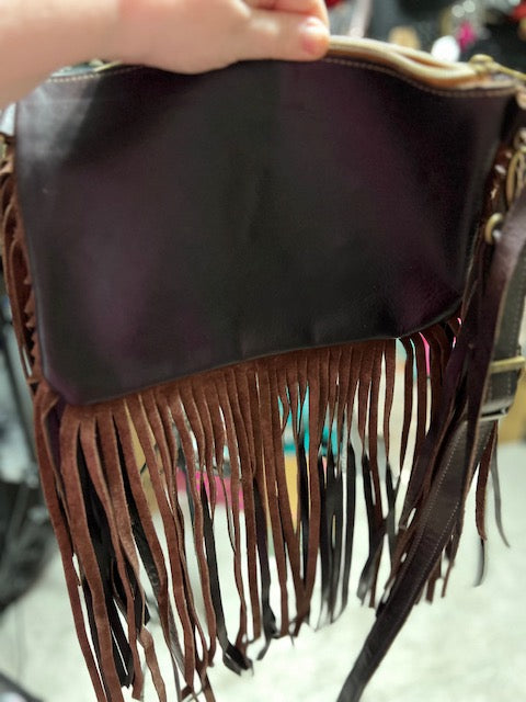 Keep it Gypsy - Louie Embossed Fringe Crossbody Handbag Cedar Hill Country Market